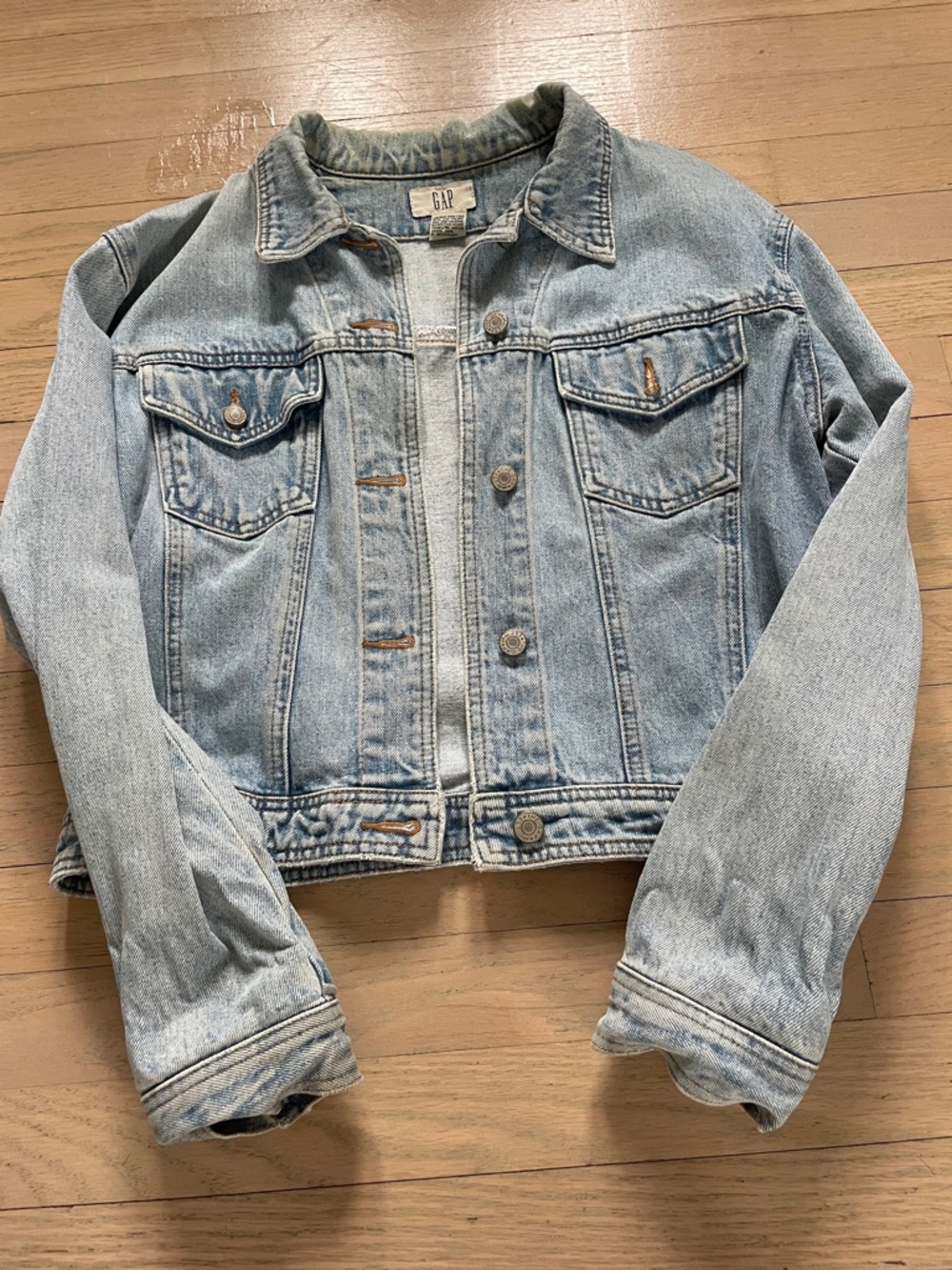 GAP Light Blue Denim Jacket - Classic Wash
